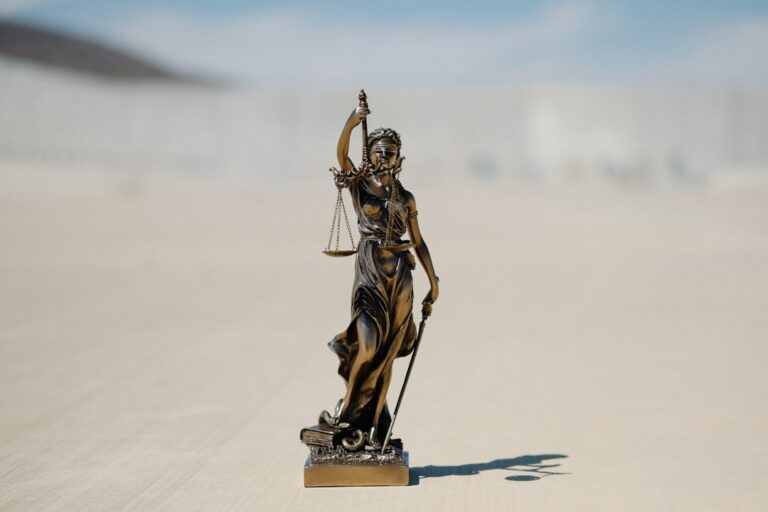 A statue of Lady Justice — illustrating a Singapore culpable-homicide sentencing case study