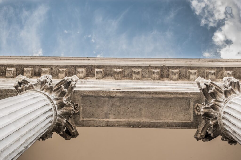 Courthouse pillars — the trial stage in a Singapore criminal case