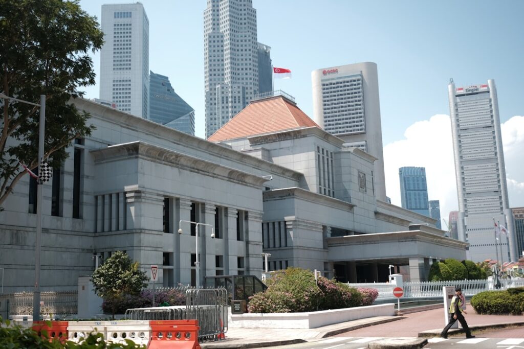 A historic civic building — illustrating a Singapore drug-importation sentencing case study