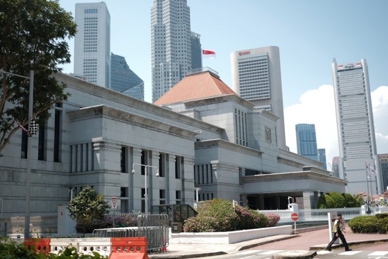 A historic civic building — illustrating a Singapore drug-importation sentencing case study
