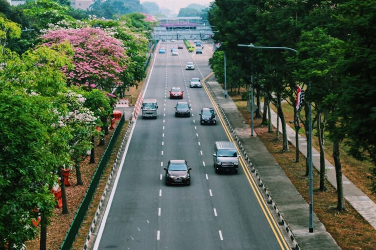 Cars on a road — illustrating a Singapore careless-driving sentencing case study