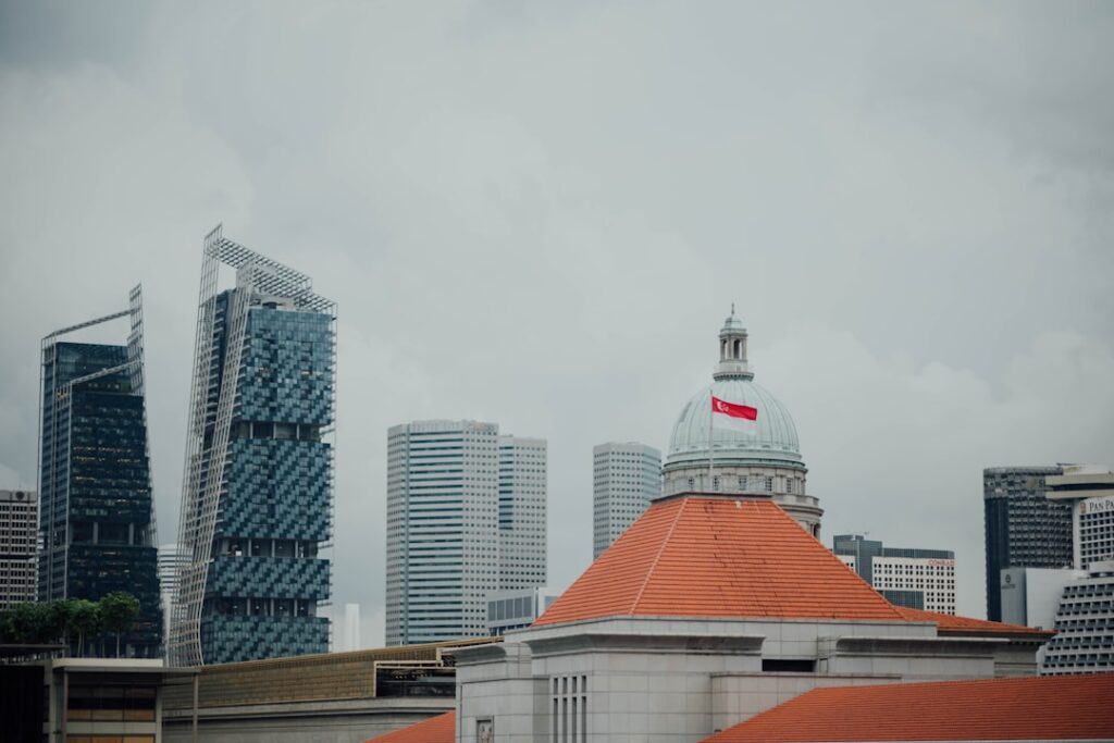 A courthouse in a city — illustrating a Singapore grievous-hurt sentencing case study