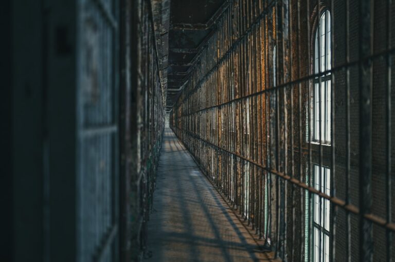 A prison corridor — illustrating a Singapore preventive detention case study